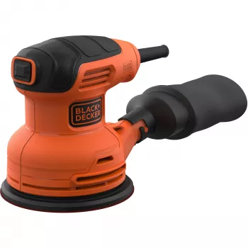 Juostinis šlifuoklis Black & Decker BEW210 14000 aps./min juodas, oranžinis