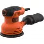 Juostinis šlifuoklis Black & Decker BEW210 14000 aps./min juodas, oranžinis