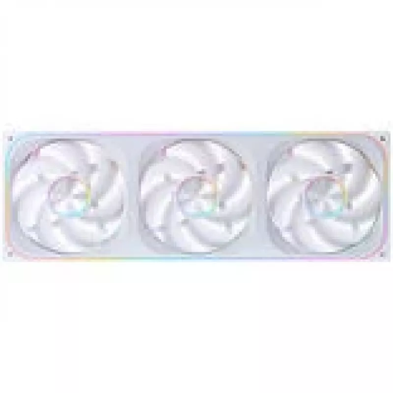 Ventiliatorių rinkinys Jonsbo ZA-420W — 3×140 mm PWM ARGB, baltas