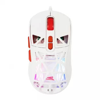 Pelė Baracuda BGM-092 Seal White SEAL-W