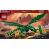 LEGO NINJAGO 71829 Lloyd's Green Forest Dragon konstruktorius, 128 dalių, 2 minifigūrėlės, nuo 6 metų