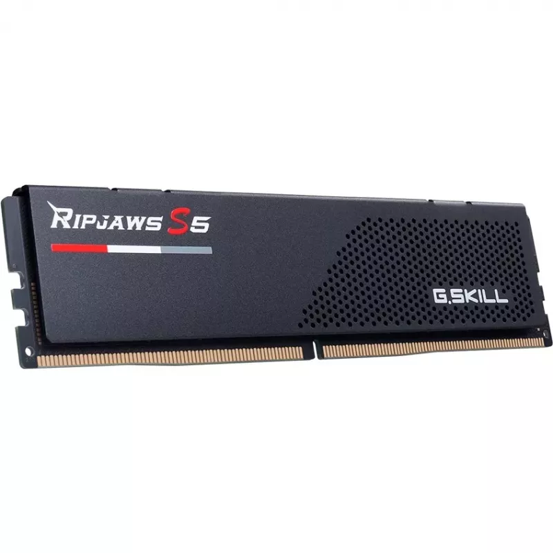 G.Skill Ripjaws S5 96 GB (2x 48 GB) DDR5-6000 Dual-Kit, juoda, F5-6000J3036F48GX2-RS5K, INTEL XMP