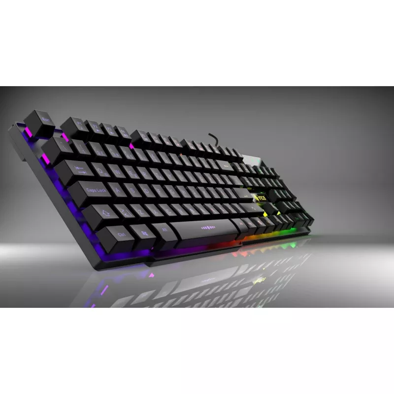 Incase Gaming Keyboard IKG-446 Regenbogen, RGB, dt. išdėstymas mažmeninė
