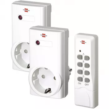 Belaidis radijo dažnio imtuvas Brennenstuhl 1507150, 433,92 MHz, patalpų, baltas, IP20, 150 mm