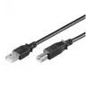 Wentronic Goobay USB 2.0 Hi-Speed prailginimo kabelis, juodas, 1,8 m - USB 2.0 kištukas (A tipas) > USB 2.0 lizdas (A tipas) (68903)