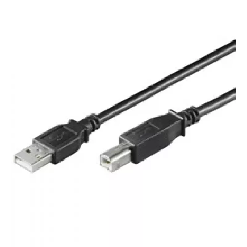 Wentronic Goobay USB 2.0 Hi-Speed prailginimo kabelis, juodas, 1,8 m - USB 2.0 kištukas (A tipas) > USB 2.0 lizdas (A tipas) (68903)