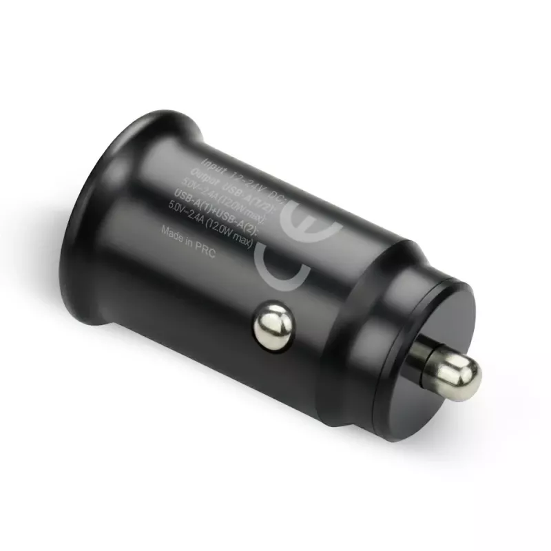 Automobilinis kroviklis everActive CC-25, 2x USB, 12W, 12V–24V