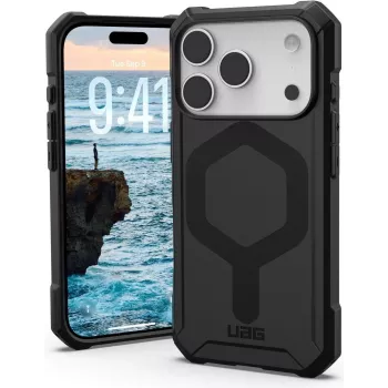 UAG Urban Armor Gear Essential Armor MagSafe Dėklas | Apple iPhone 17 Pro | juodas | 114540114040