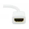 Vaizdo kabelio adapteris LOGILINK Mini DisplayPort į HDMI Type A CV0036A, 0,1 m, pilka