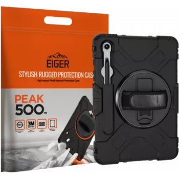 Eiger Peak 500m dėklas Samsung Tab S10 FE juodas (EGPE00187)