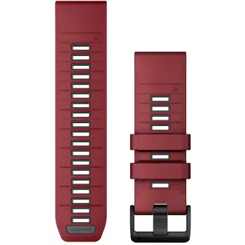 Garmin QuickFit 26 mm dirželis Graphite Red 010-13393-06