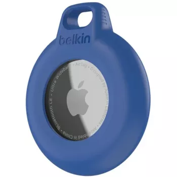 Belkin MSC013btBL mėlynas vandeniui atsparus laikiklis su raktų pakabuku Apple AirTag