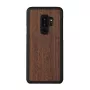 Apsauginis dėklas Samsung Galaxy S9 Plus, koalos raštas, juodas, medinis