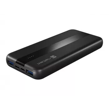 NATEC TREVI SLIM Q V2 10000 mAh juoda