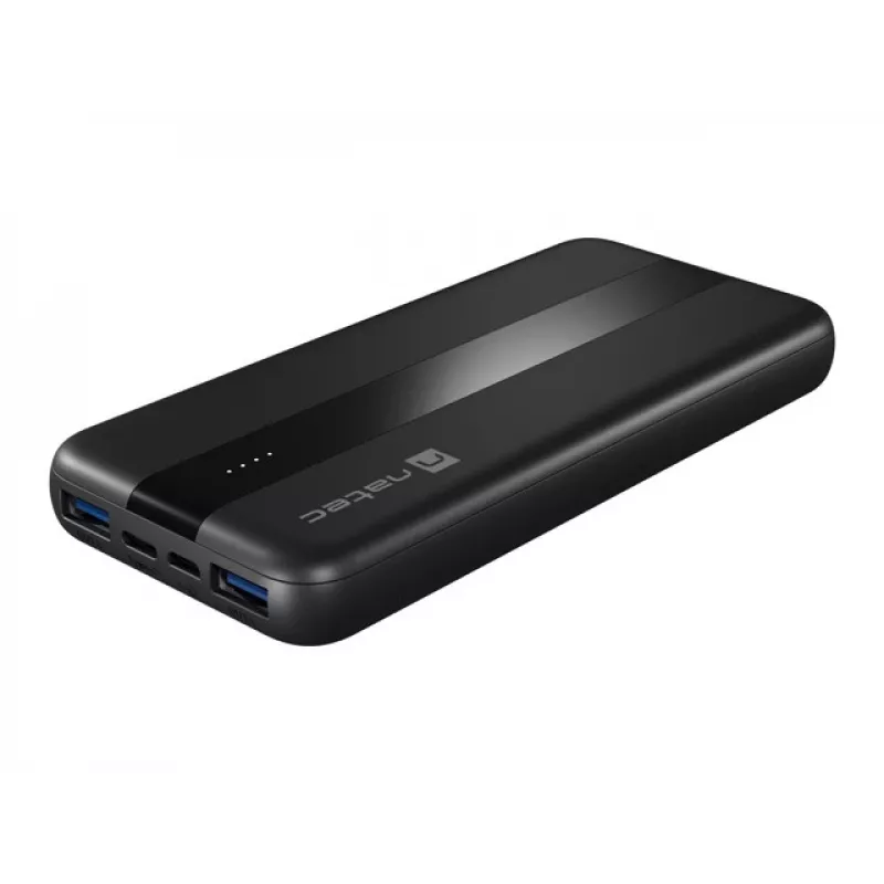 NATEC TREVI SLIM Q V2 10000 mAh juoda