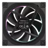 120 mm ventiliatorius DeepCool FL12 3-in-1 juodas, 120×25 mm, 2150 RPM, Fluid Dynamic Bearing, PWM, 55 CFM, 32 dB, 3 vnt. pakuotė