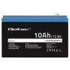 Įkraunama LiFePO4 baterija QOLTEC 10Ah 12.8V 128Wh su integruotu BMS
