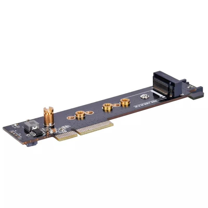 Silverstone SST-ECM28 M.2/SATA adapterio kortelė, PCIe 4.0, 1x M-Key, 1x SATA