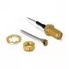 Laidinis jungtis DeLOCK 88418 I-PEX M SMA F juoda