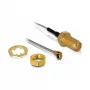 Laidinis jungtis DeLOCK 88418 I-PEX M SMA F juoda