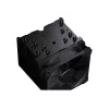 Oro aušintuvas CPU Noctua NH-U9S chromax.black — 92 mm ventiliatorius, 5 šilumos vamzdelių, 12 V, SSO guolis, LGA 2066 suderinamas