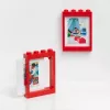Rėmelis nuotraukoms room copenhagen LEGO Bright Red 41131730 — dekoratyvinis stalinis rėmelis, ryškiai raudonas