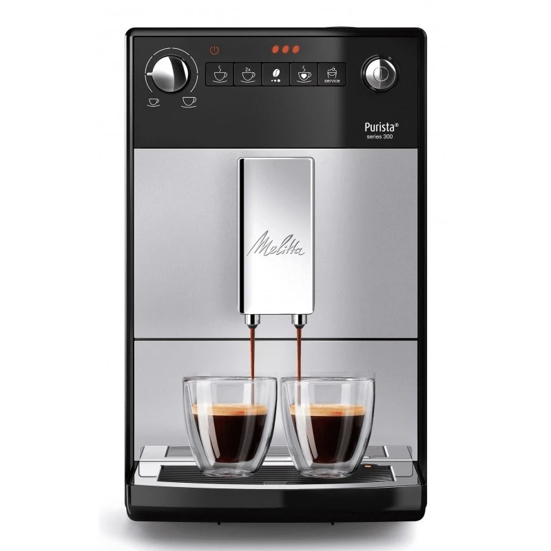 Melitta Purista Series 300 F23/0-101 Kavos aparatas su malūnėliu - Sidabrinis