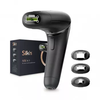 Epiliatorius Silk'n 7 Intense Pulsed Light IPL juodas