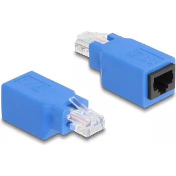 Adapteris RJ45 keitiklis DeLOCK 64803 mėlynas