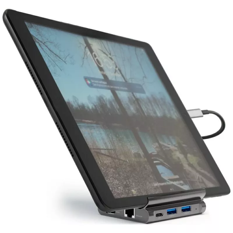 Stovas planšetei / išmaniajam telefonui 7in1 DeX HDMI/RJ45