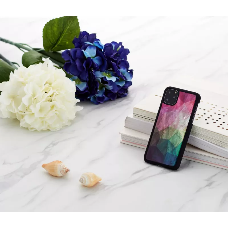 Apsauginis dėklas išmaniajam telefonui iKins, skirtas iPhone 11 Pro Max – Water Flower Black