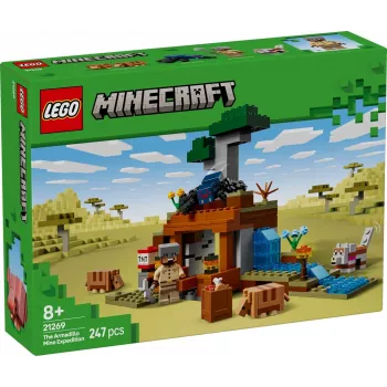 LEGO MINECRAFT 21269 Armadillo kasyklos ekspedicija
