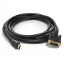 Sbox HDMI-DVI-2/R HDMI-DVI (24+1) M/M 2m laidas