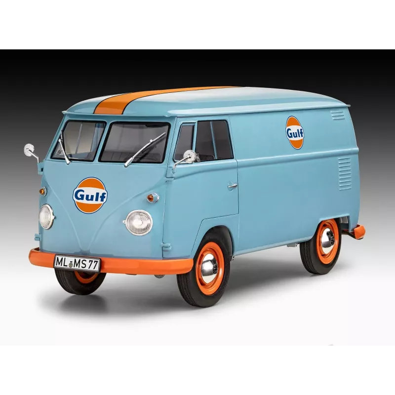 Plastikinis modelis VW T1 Panel Van – Gulf Dekoracija 1/24