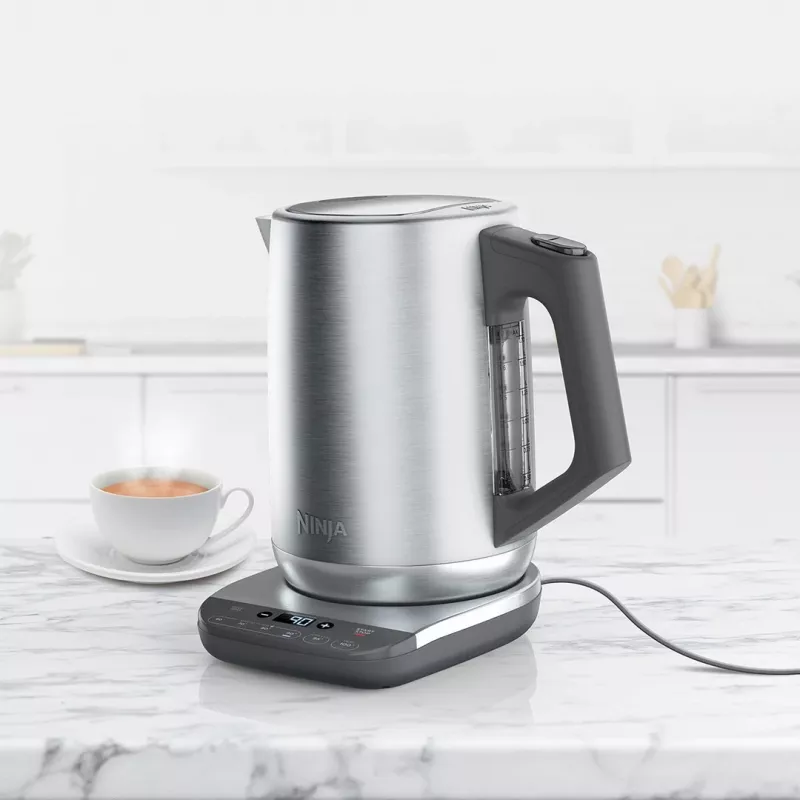 Ninja KT201EU elektrinis virdulys 1.7 L 3000 W juodas, nerūdijantis plienas