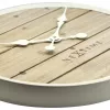 NeXtime klok 3134wi Plank sieninis laikrodis, Ø50 cm, baltas