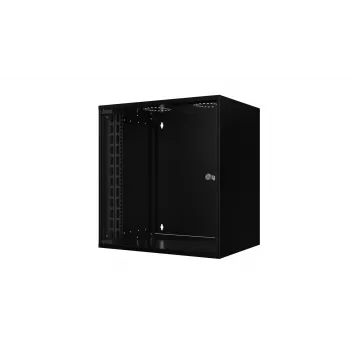 19 colių 12U sieninis stovas 565 x 400 x 572 mm SOHO - juodas