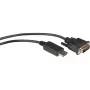 ROLINE vaizdo kabelis DisplayPort (M) – DVI-D (M) 1 m (DisplayPort 1.1) su fiksavimo varžtais, juodas (11.04.5771)