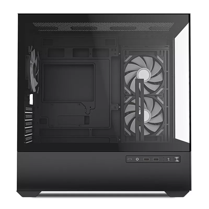 PC korpusas Sharkoon MK6 RGB Midi Tower White