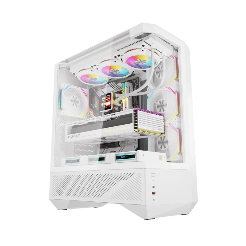 Korpusas Darkflash DY460 ATX White