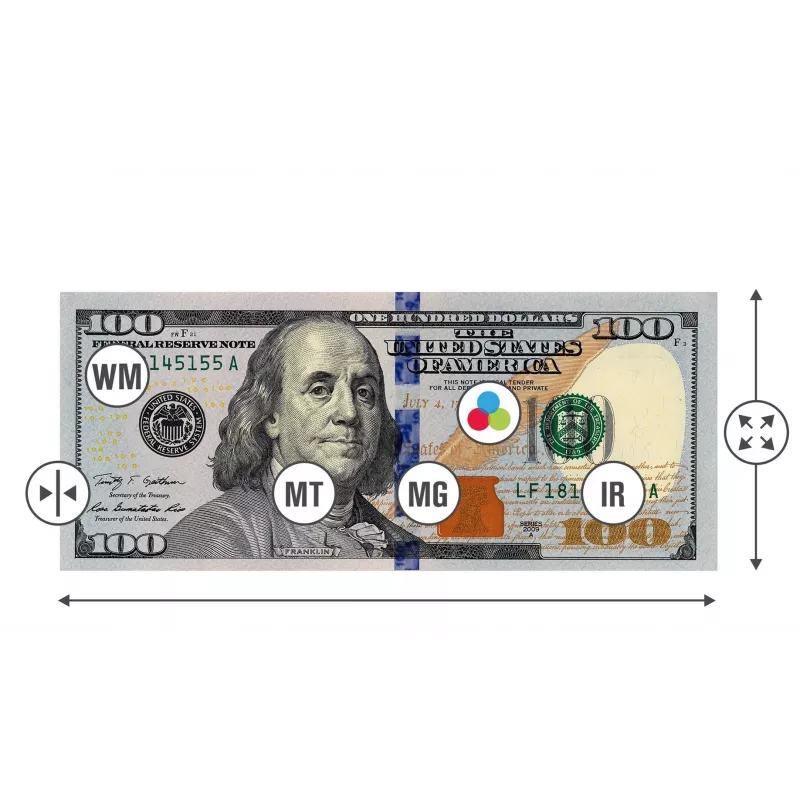 Safescan 185-S juodos spalvos banknotų autentiškumo detektorius