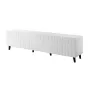 Stalvietė televizoriui cama meble BARI 200x42x52 balta matinė — 200×42×52 cm