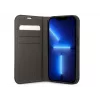 GUESS knyginis dėklas Apple iPhone 14 Pro Max, guma/silikonas, juodas