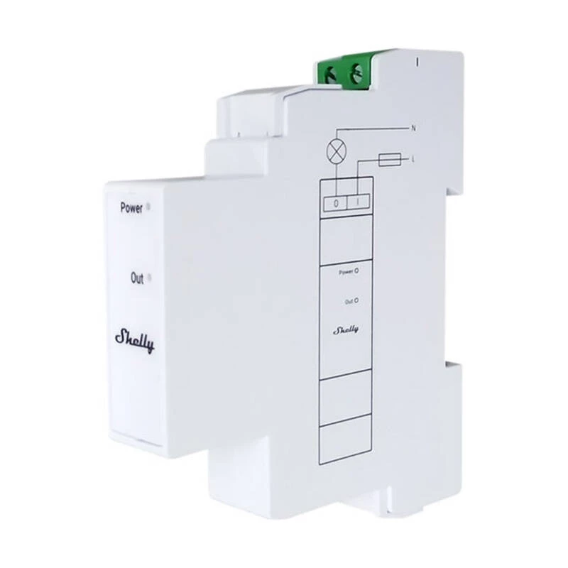 Energijos skaitiklis Shelly Pro 3EM 3 fazių Wi-Fi stebėjimo įrenginys elektros suvartojimui ir apkrovos valdymui
