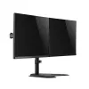 Monitorų laikiklis LOGILINK BP0099 dviem ekranams, iki 81,3 cm (32 col.), VESA 75×75–100×100, max 8 kg, juodas