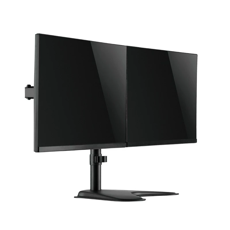 Monitorų laikiklis LOGILINK BP0099 dviem ekranams, iki 81,3 cm (32 col.), VESA 75×75–100×100, max 8 kg, juodas