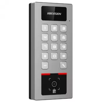 Prieigos valdiklis Hikvision DS-K1T502DBWX-QR – biometrinis/QR terminalas