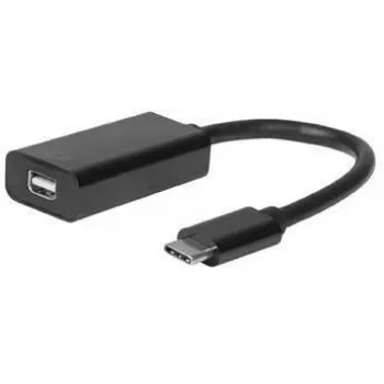Garbot USB3.1 C-MiniDP M/F 15cm – USB-C į Mini DisplayPort adapterio kabelis