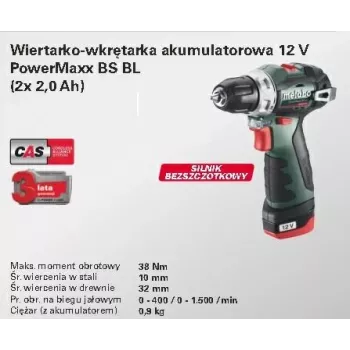 Metabo 7489929 Gręžtuvas su laidu