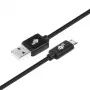 TB Micro USB - USB 1,5 m laidas juodas (AKTBXKU2SBA150B)